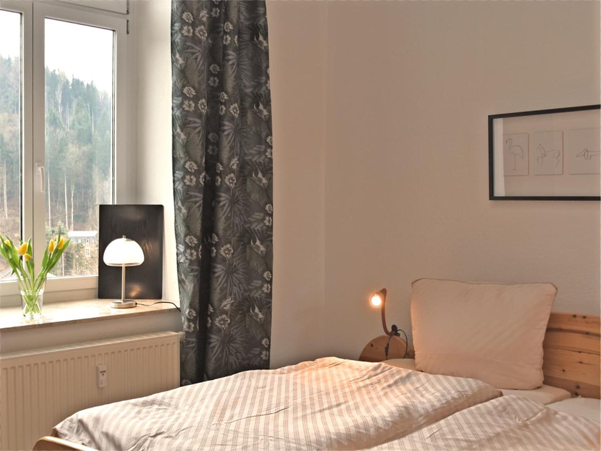 Alluring Villa In Grunhainichen Borstendorf With Garden Leubsdorf エクステリア 写真